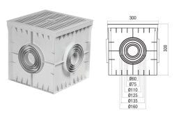Çetinkaya 30x30x30 Termoplastik Yeraltı Buat ve Rögar Kapakları 30x30x30 (ABS ve Polikarbon Kutular) - Ürün Görseli