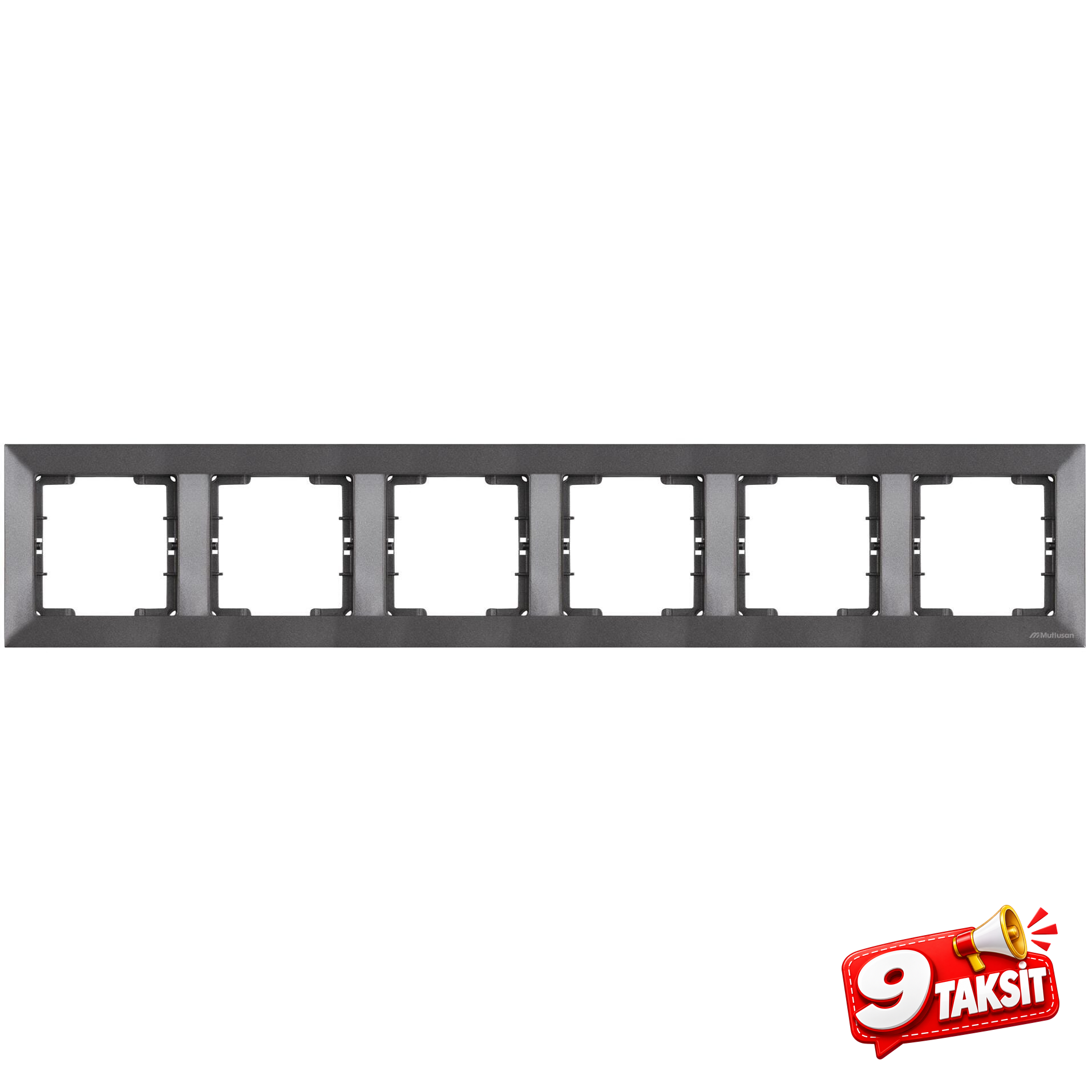 Mutlu San Candela BEŞLİ YATAY ÇERÇEVE Füme