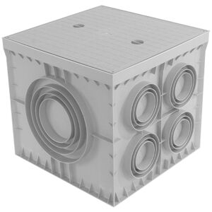 Çetinkaya 55x55x50 Termoplastik Yeraltı Buat ve Rögar Kapakları 55x55x50 (ABS ve Polikarbon Kutular) - Ürün Görseli