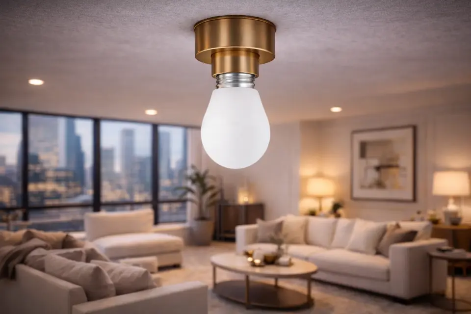 CATA Sensörlü LED Ampul 15W E-27 (Beyaz Işık)