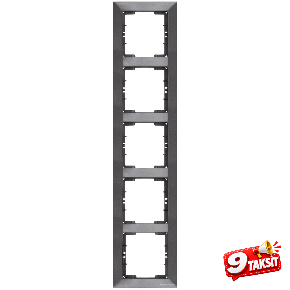Mutlu San Candela BEŞLİ DİKEY ÇERÇEVE Füme
