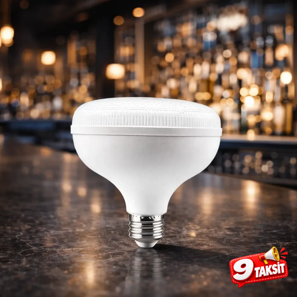 CATA Kristal Torch LED Ampul 65W E-27 (Beyaz Işık)