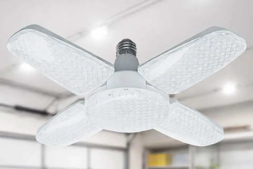 CATA Kristal Pervane LED Ampul 52W E-27 (Beyaz Işık)