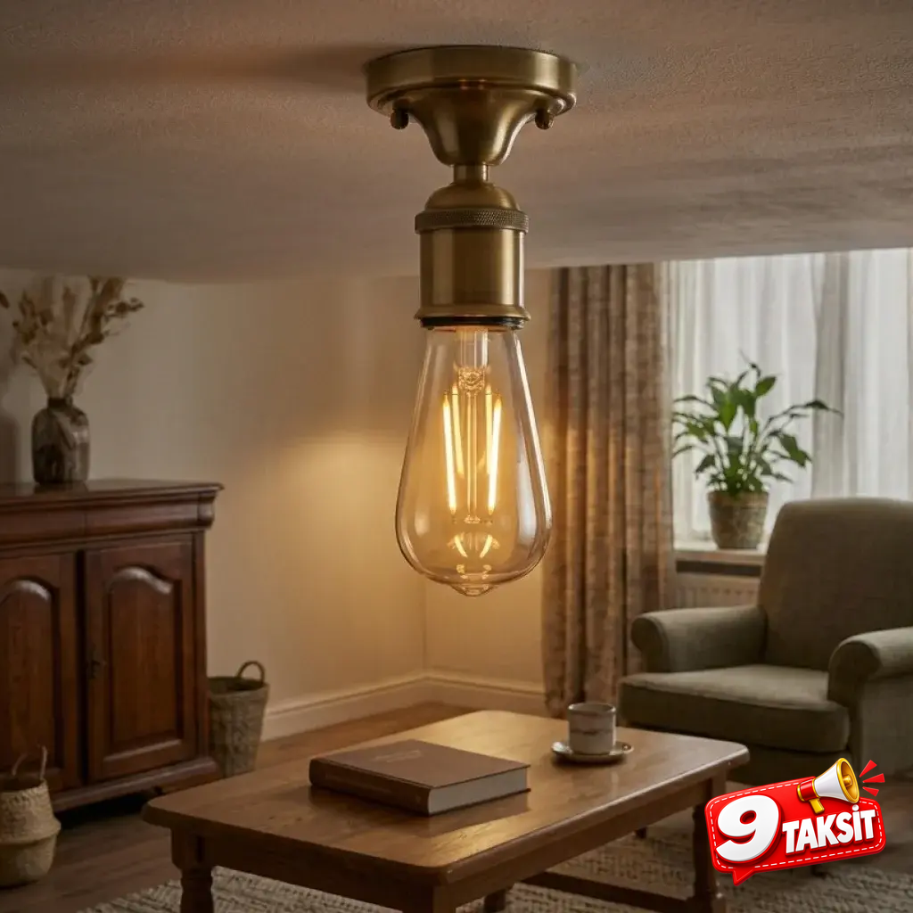 CATA ST64 Filament LED Ampul 4W E-27 (Amber)