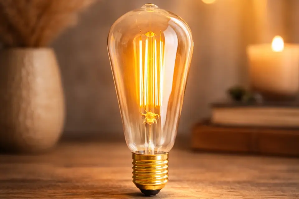 CATA ST64 Filament LED Ampul 8W E-27 (Amber)