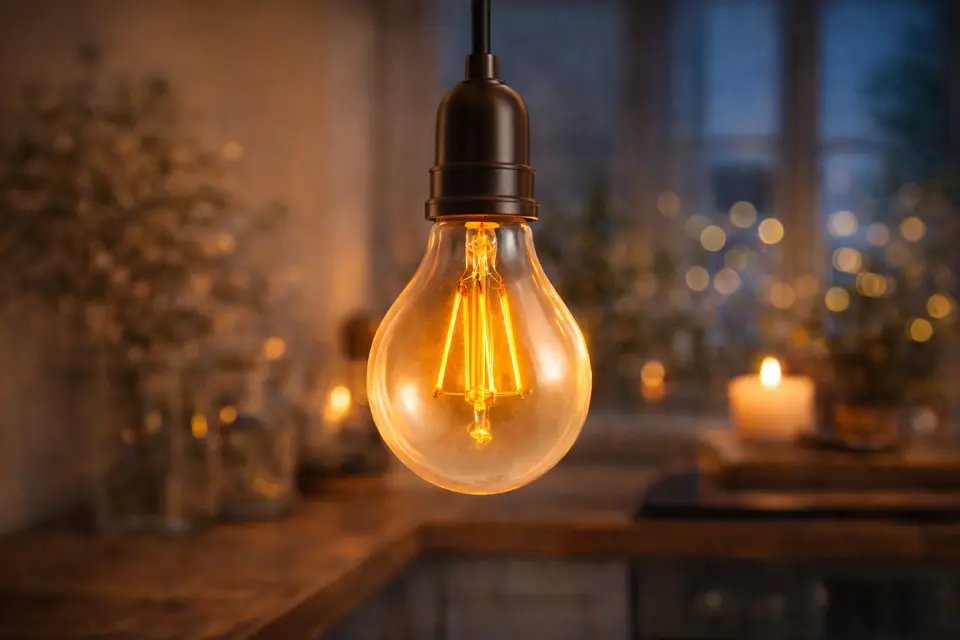 CATA A60 Filament LED Ampul 4W E-27 (Amber)