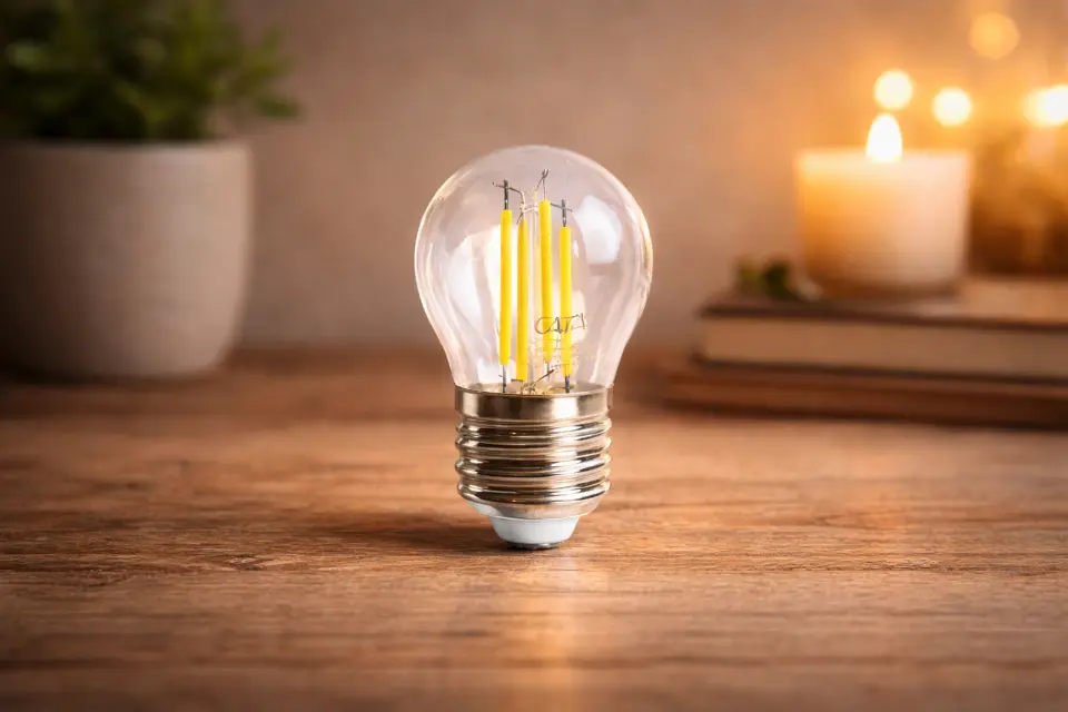 CATA G45 Filament LED Ampul 4W E-27 (Günışığı)