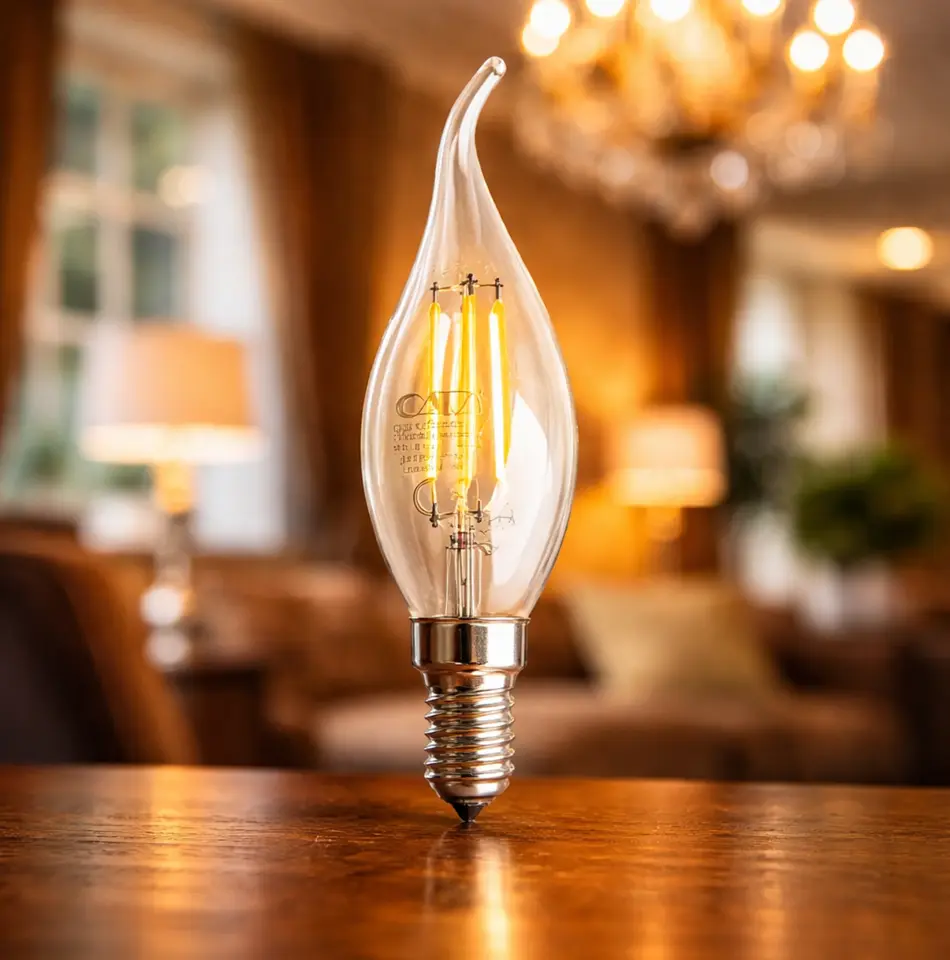 CATA Kıvrık Uçlu Buji Filament LED Ampul 7W E-14 (Günışığı)