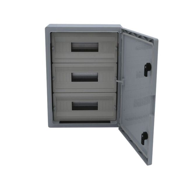Çetinkaya Opak Kapaklı Otomat Panoları - ABS Perdeli 35x50x19,5 (ABS ve Polikarbon Kutular) - Ürün Görseli