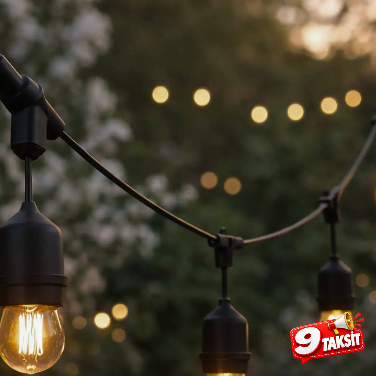 CATA Sarmaşık Dış Mekan LED Set 5 Metre E-27 (5 Duy)
