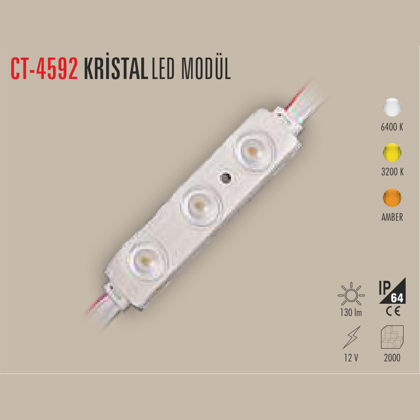 CATA Kristal LED Modül