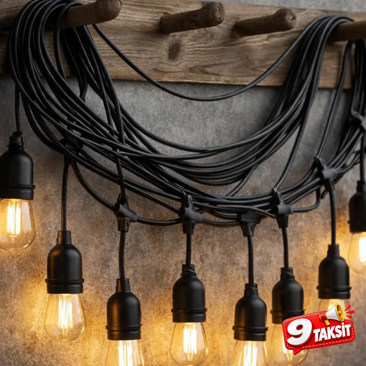 CATA Sarmaşık Dış Mekan LED Set 10 Metre E-27 (20 Duy)