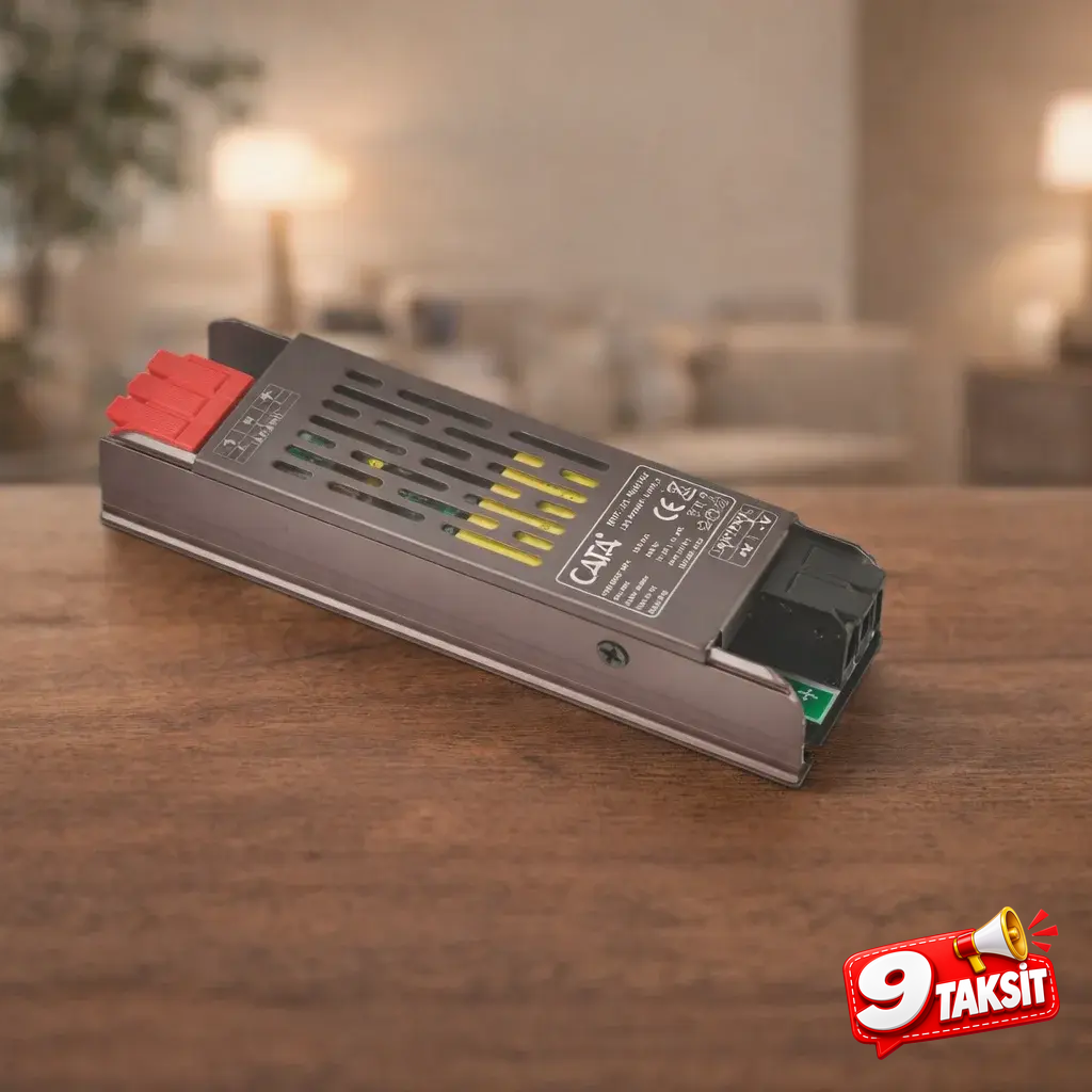 CATA Şerit LED Trafosu 5 Amper 60W (Klemensli)