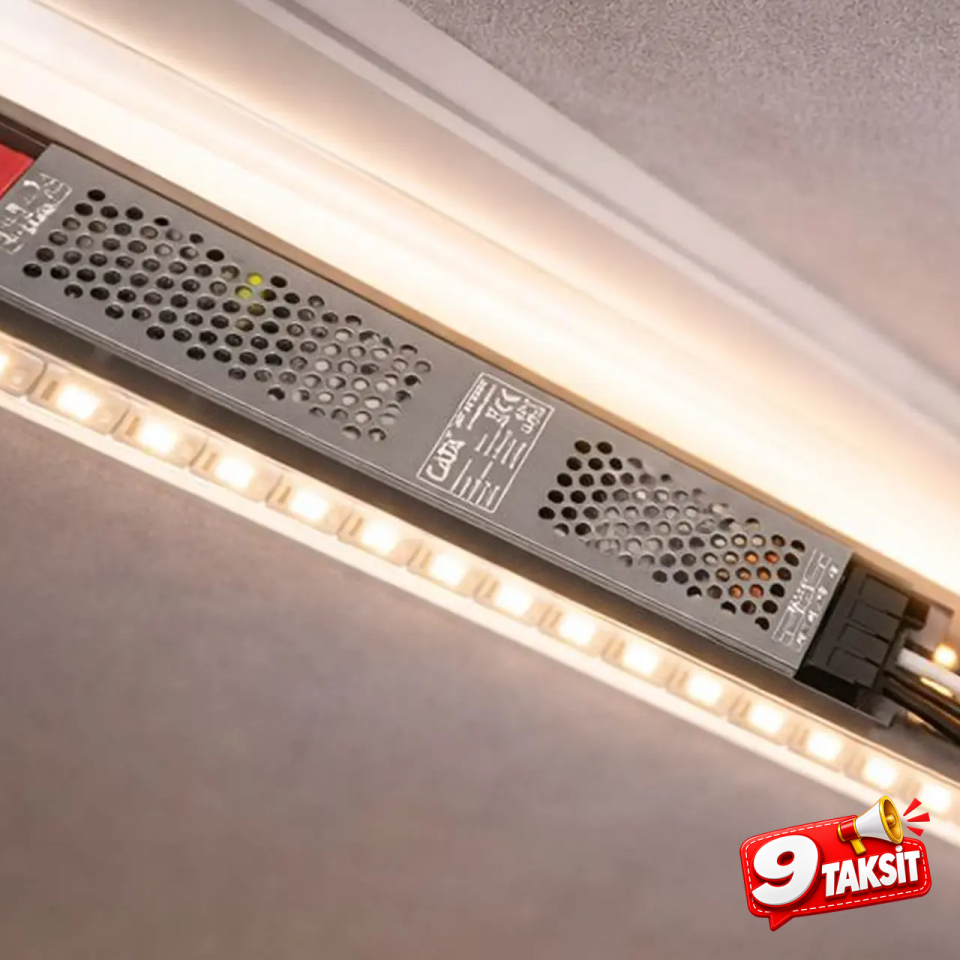 CATA Şerit LED Trafosu 33 Amper 400W (Klemensli)