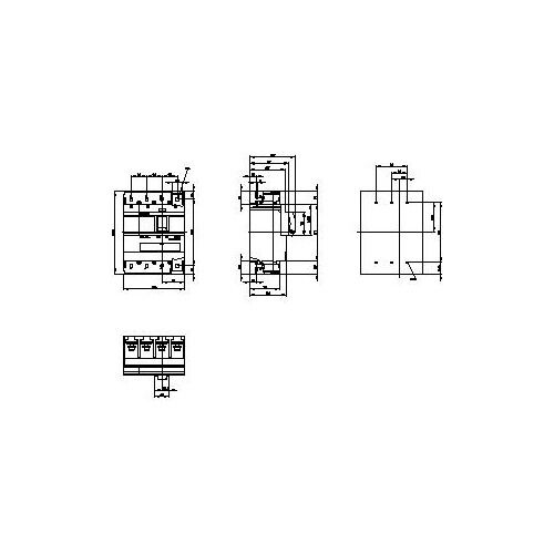 3VA13 400A 55kA Kompakt Tip Güç Şalteri (MCCB)