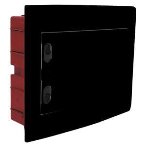 Çetinkaya Siyah Kapaklı Plastik Gövdeli Sigorta Kutuları IP 40 (Sıva Altı) 219x184x89 (ABS ve Polikarbon Kutular) - Ürün Görseli