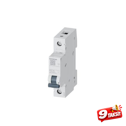 4,5kA 1 Kutup 16A B Tipi Otomatik Sigorta
