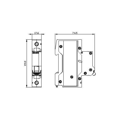 4,5kA 1 Kutup 40A B Tipi Otomatik Sigorta (Otomatik Sigortalar) - Kullanım Görseli