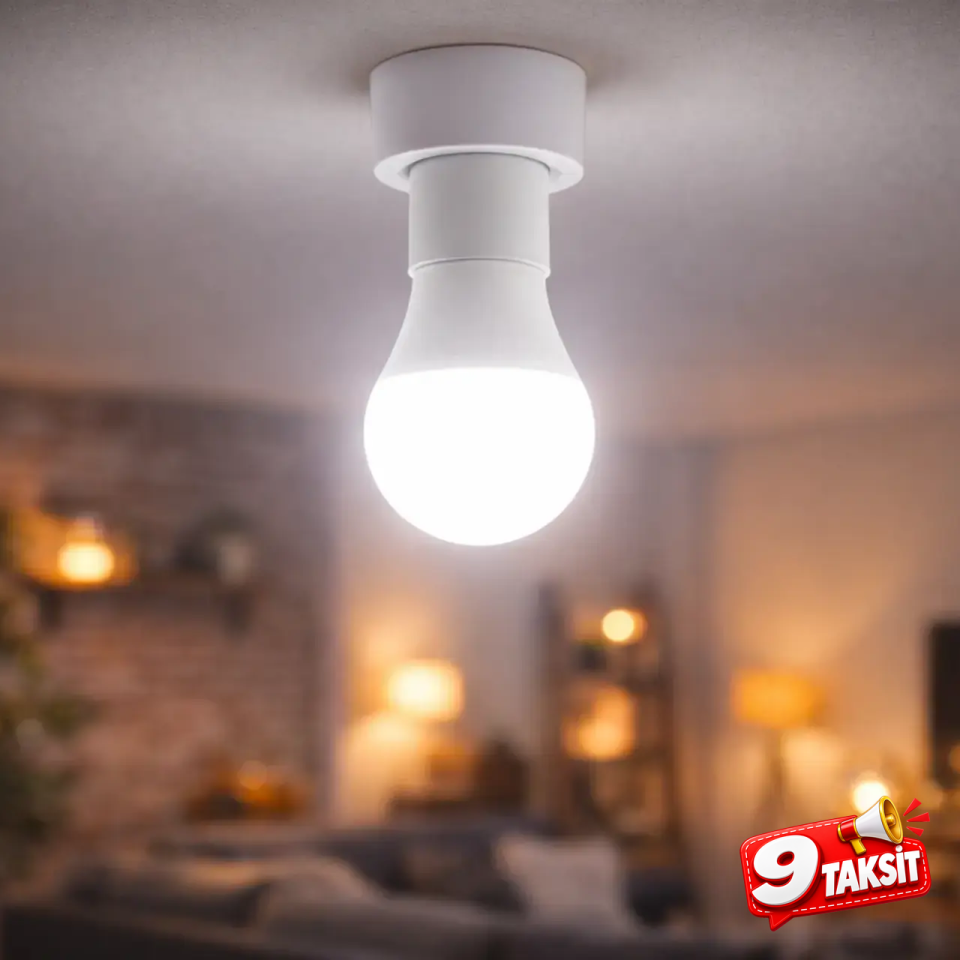 CATA LED Ampul 9W E-27 Beyaz Işık