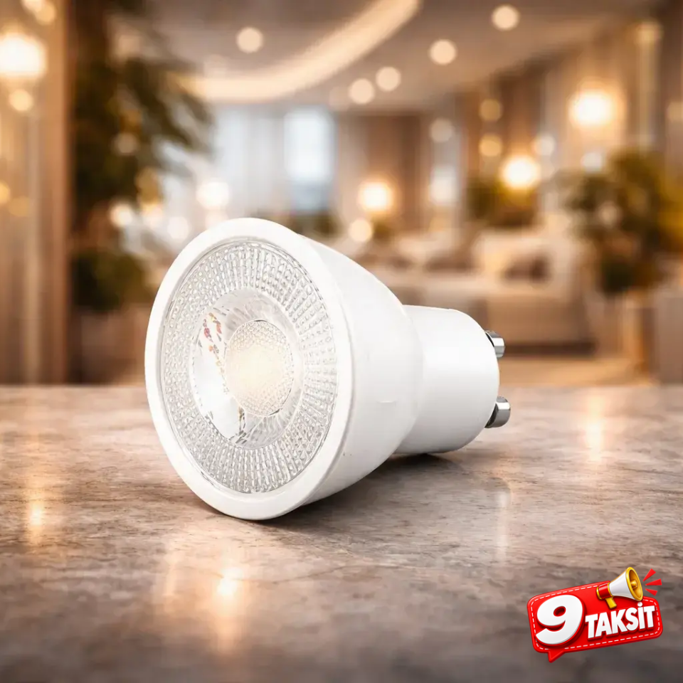 CATA Çanak LED Ampul 10W GU-10 Beyaz Işık