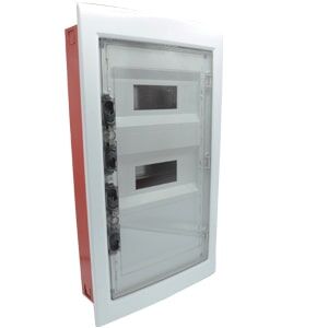 Çetinkaya Şeffaf Kapaklı Plastik Gövdeli Sigorta Kutuları IP 40 (Sıva Altı) 305x544x87 (ABS ve Polikarbon Kutular) - Ürün Görseli
