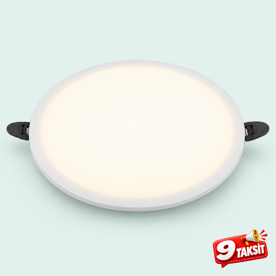 FIXA 36W Ø220 Ayarlanabilir Sıva Altı Yuvarlak LED Panel