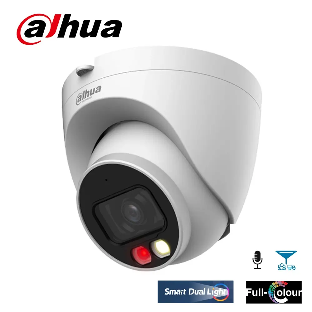 Dahua IPC-HDW1249T-S-IL 2MP Sesli IP Dome Kamera (Kamera Sistemleri (IP/AHD Kamera)) - Ürün Görseli