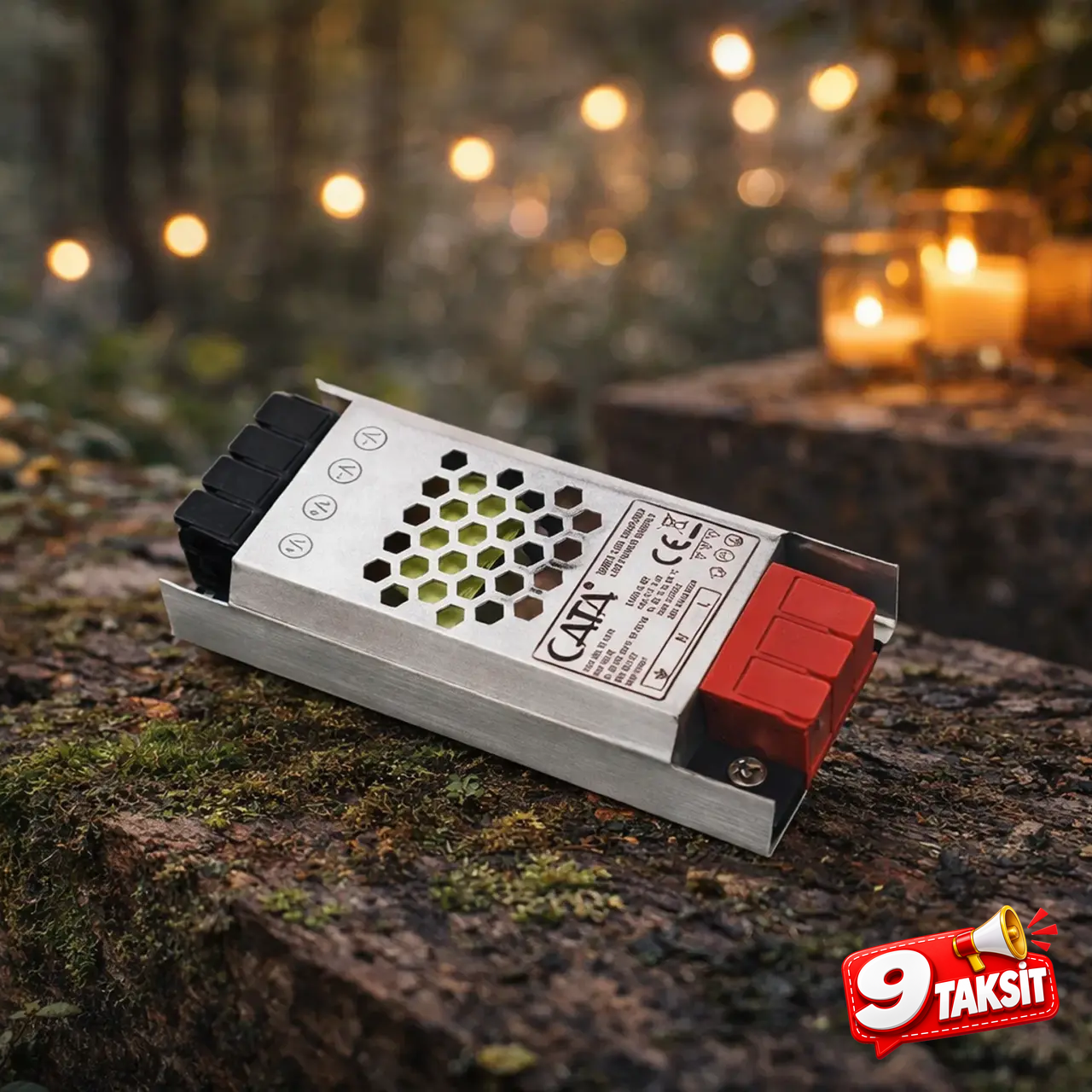 CATA Şerit LED Trafosu 5 Amper 60W (Klemensli)