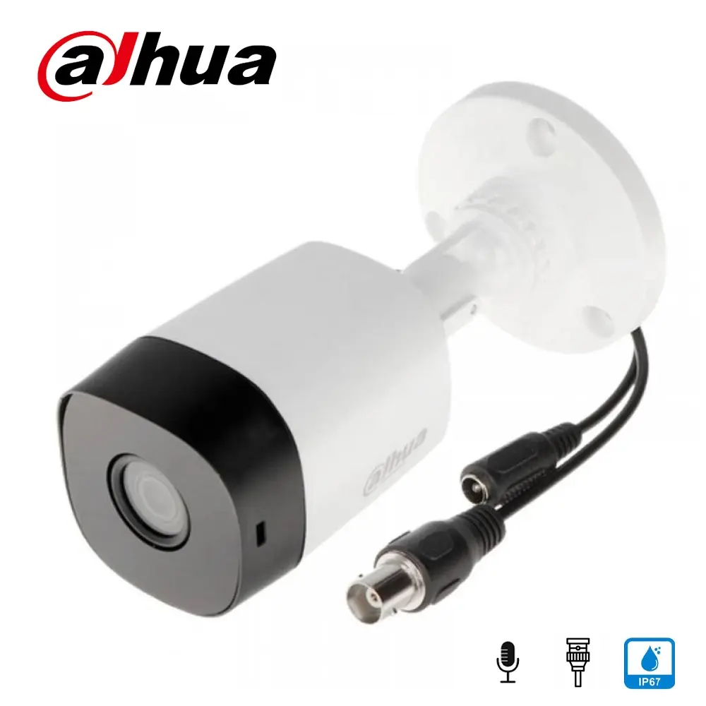 Dahua HAC-B1A21-A 2MP Sesli Analog HD Bullet Kamera (Kamera Sistemleri (IP/AHD Kamera)) - Ürün Görseli