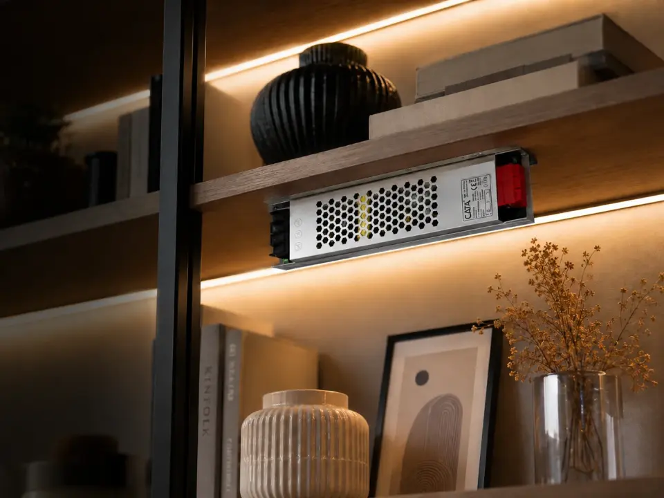 CATA Şerit LED Trafosu 17 Amper 200W (Klemensli)