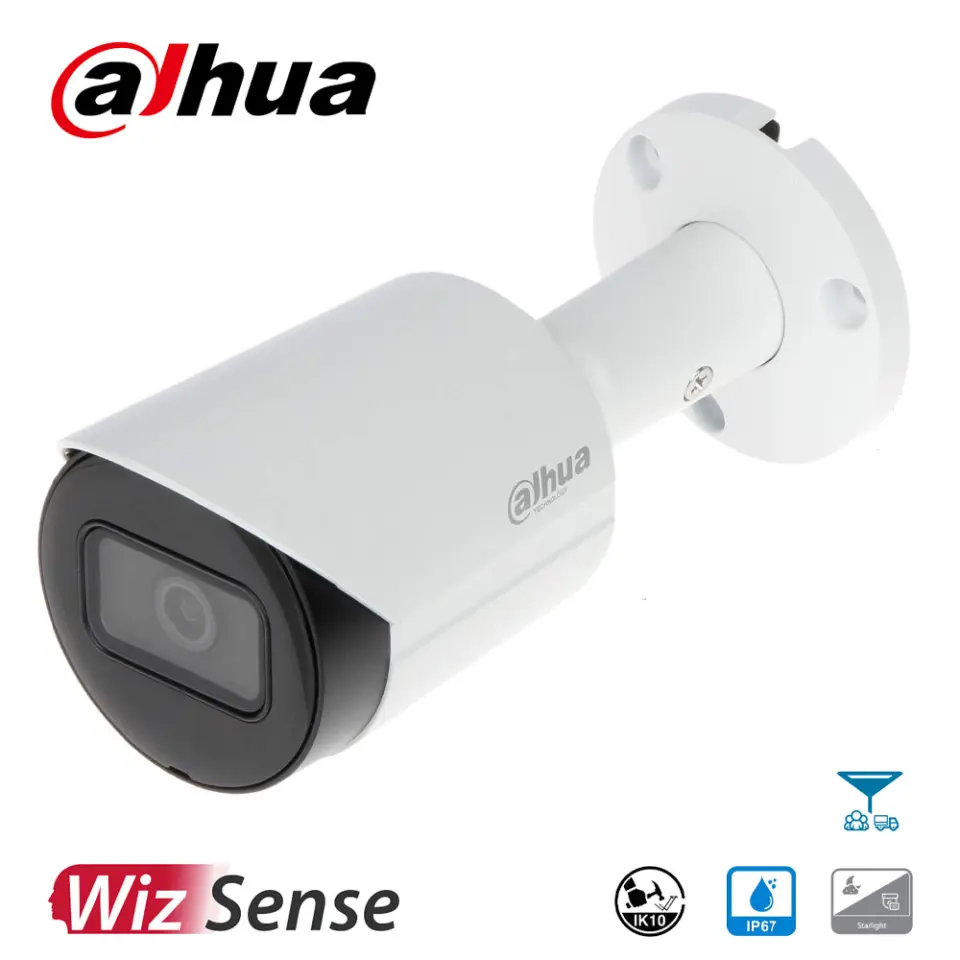Dahua IPC-HFW2441S-S 4MP Sesli IP Bullet Kamera (Kamera Sistemleri (IP/AHD Kamera)) - Ürün Görseli