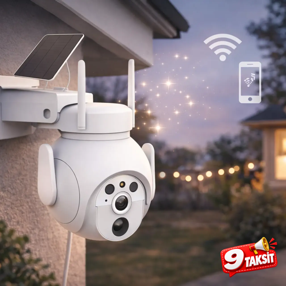 CATA Akıllı Solar Wifi Kamera (Dış Mekan)