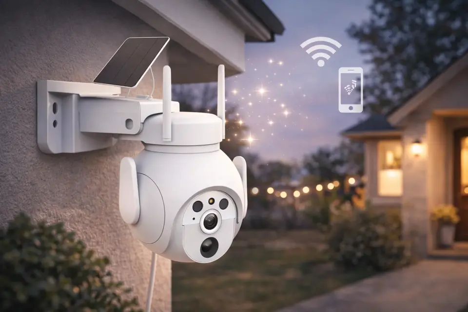 CATA Akıllı Solar Wifi Kamera (Dış Mekan)
