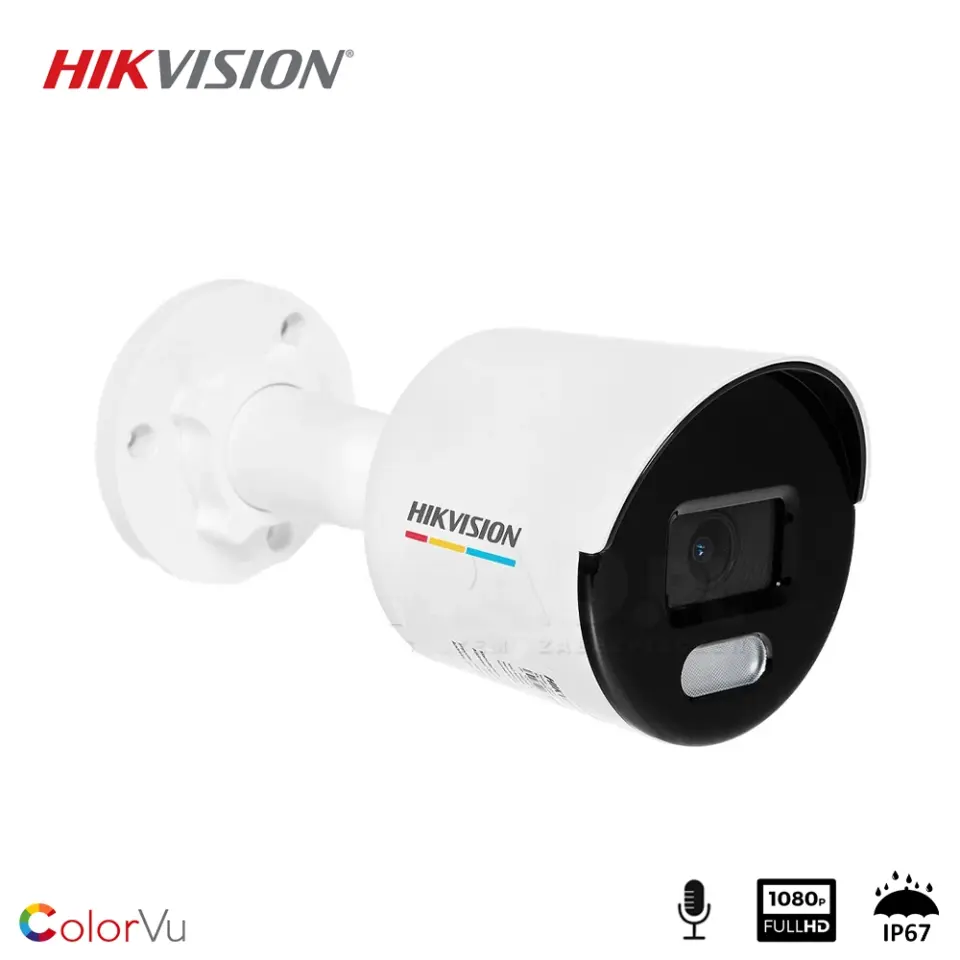 Hikvision DS-2CD1027G0-LUF 2MP Sesli IP Bullet Kamera (Kamera Sistemleri (IP/AHD Kamera)) - Ürün Görseli