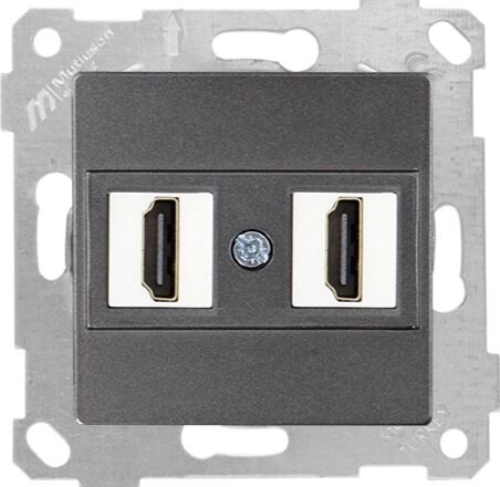 Mutlu San Rita MEK+TUŞ DATA PRİZİ 2*HDMI Füme