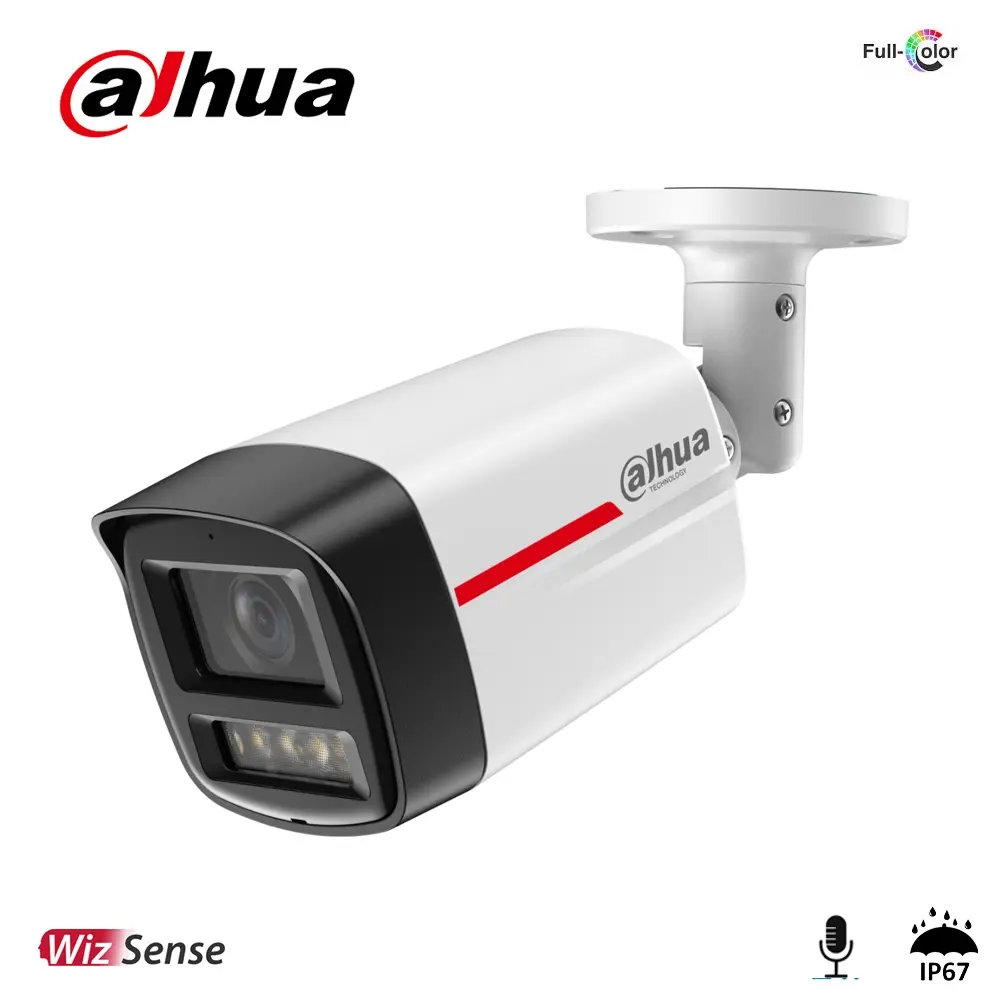 Dahua IPC-HFW2449TL-S-LED-PRO 4MP Sesli IP Bullet Kamera (2.8mm Lens) (Kamera Sistemleri (IP/AHD Kamera)) - Ürün Görseli