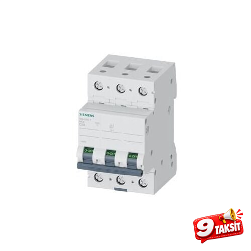 10kA 3 Kutup 50A C Tipi Otomatik Sigorta