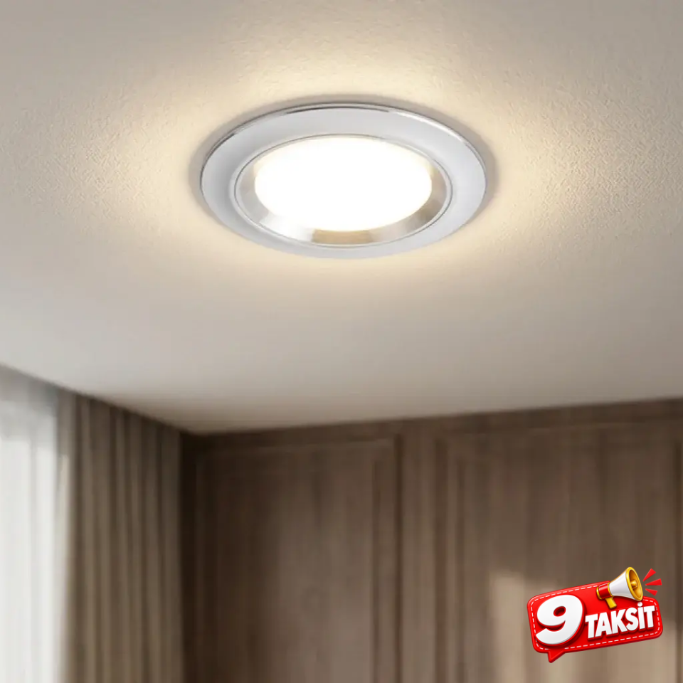 CATA Zebra LED Spot Krom (3 Renk) (LED Spot) - Ürün Görseli