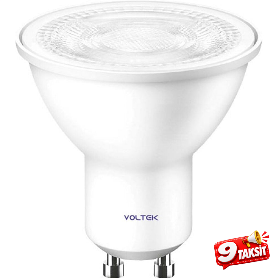 7W GU10 Mercekli Led Ampul 3000K