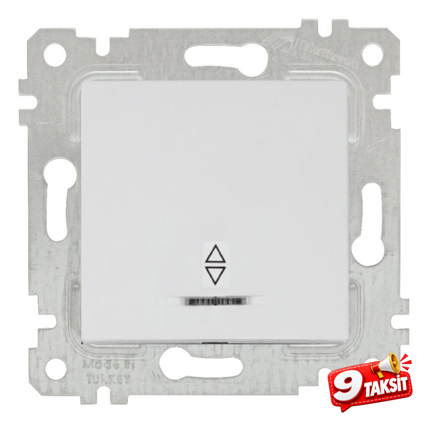 Mutlu San Rita MEK+TUŞ IŞIKLI VAVİEN (220V) (VİDALI)