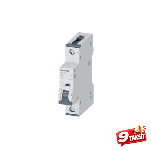10kA 1 Kutup 50A C Tipi Otomatik Sigorta DC