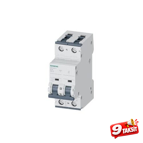 10kA 2 Kutup 0.3A C Tipi Otomatik Sigorta DC