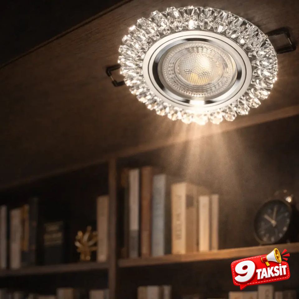 CATA Menekşe Kristal LED Spot
