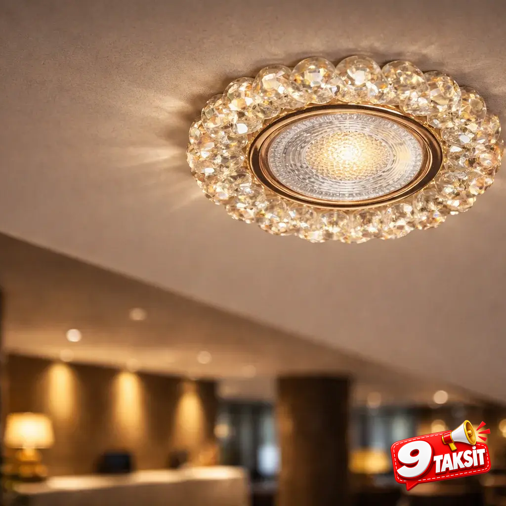 CATA Papatya Kristal LED Spot
