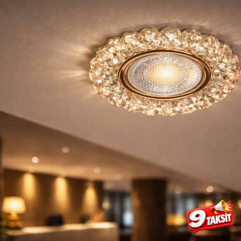 CATA Papatya Kristal LED Spot