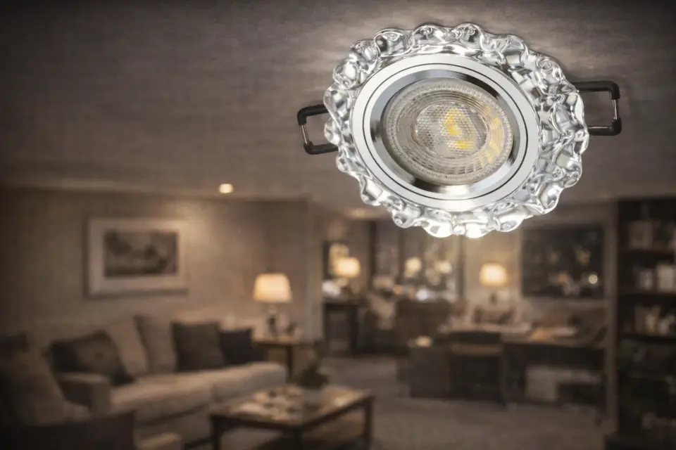 CATA Karanfil Led Efektli Cam Spot