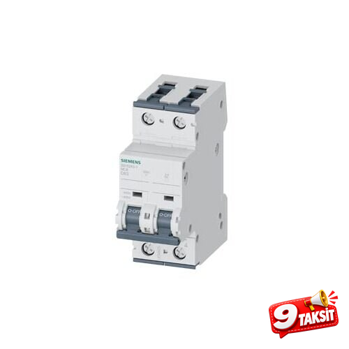 10kA 2 Kutup 63A C Tipi Otomatik Sigorta DC