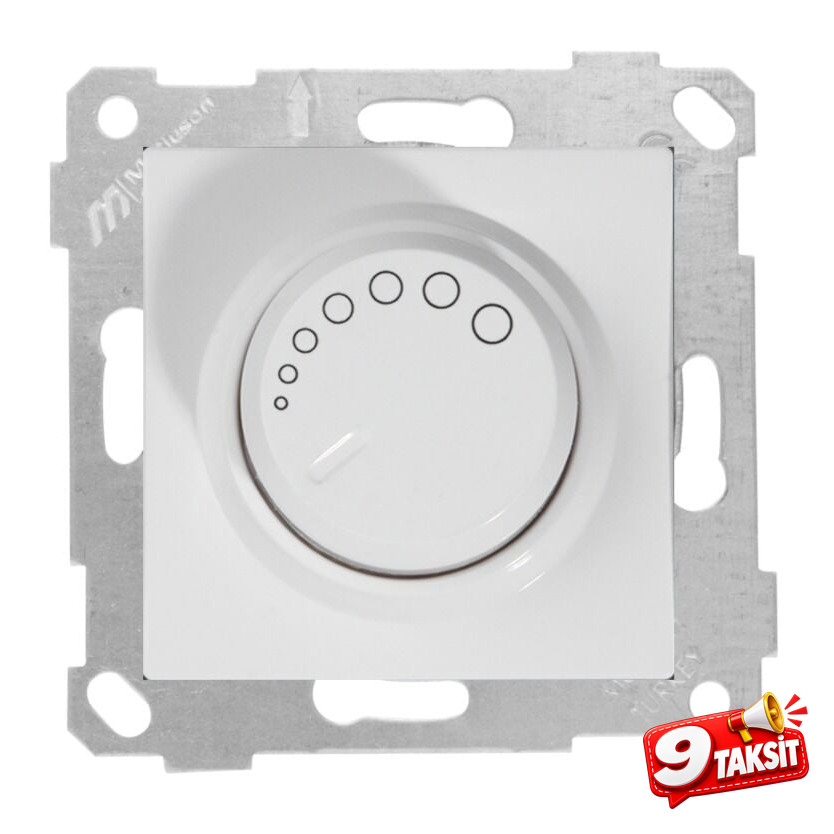 Mutlu San Rita MEK+TUŞ RL IŞIKLI DİMMER 600W