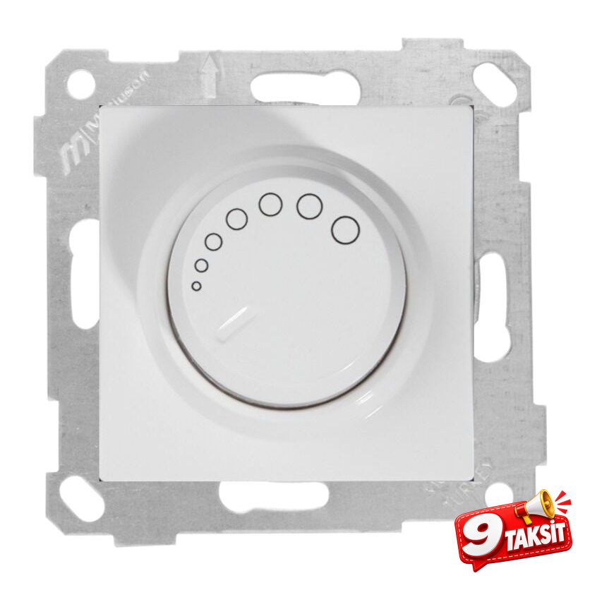 Mutlu San Rita MEK+TUŞ RL IŞIKLI DİMMER 1000W