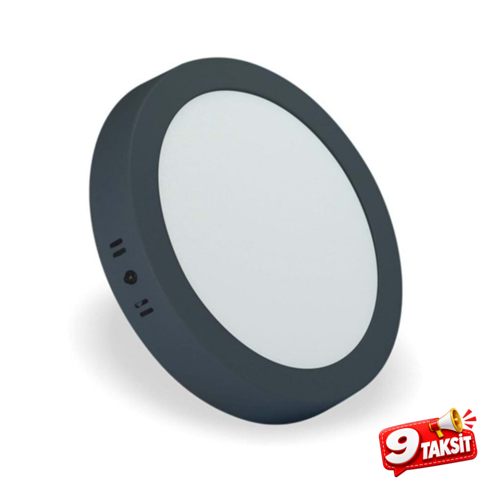 18W Yuvarlak Sıva Üstü Slim Led Panel Armatür S Serisi 4000K (Panel LED) - Ürün Görseli